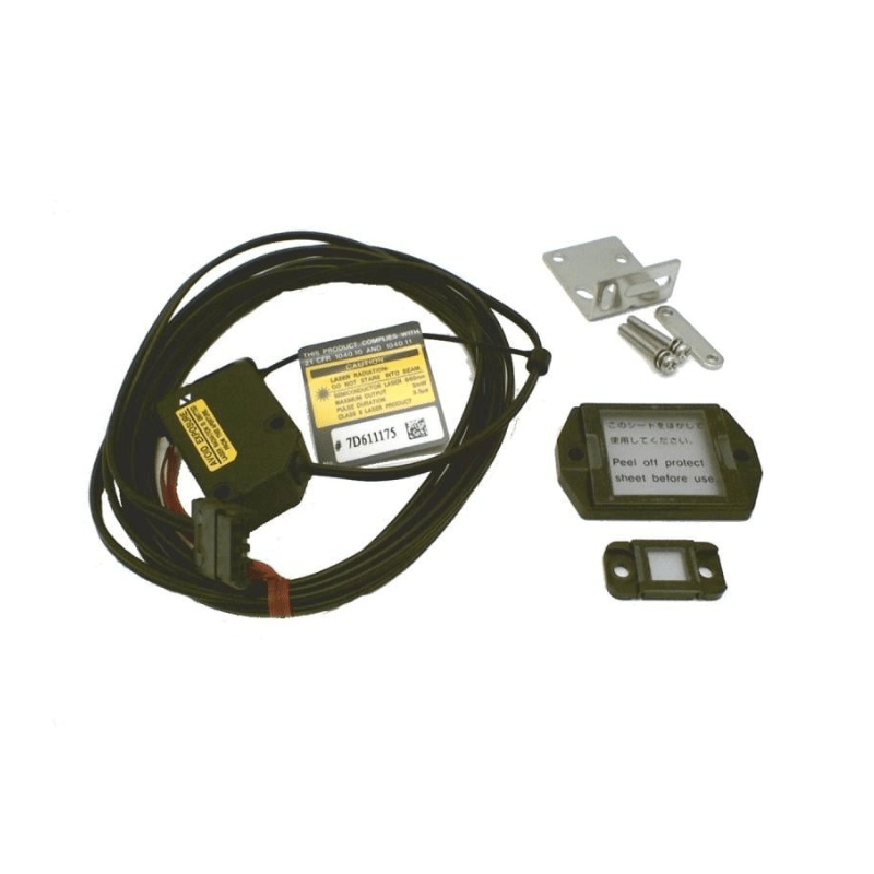 KEYENCE LV-H62 retro-reflective laser sensor head front view