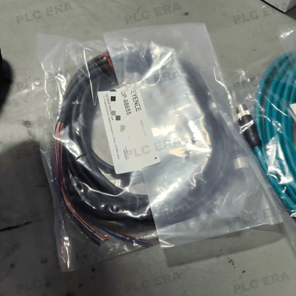 KEYENCE OP - 88655 12‑Pin Power Supply Cable 5m for IV3 Series - PLC ERA