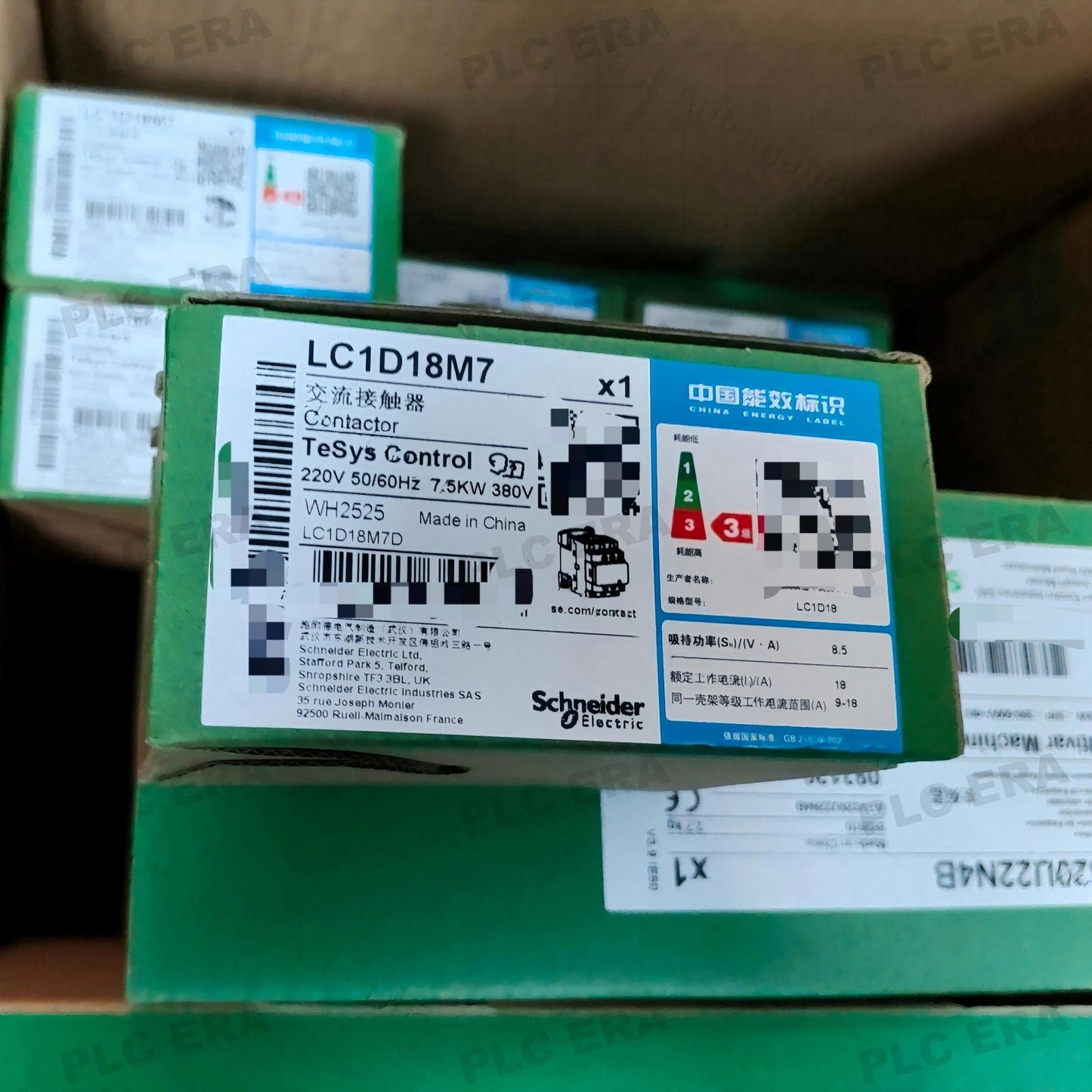 LC1D18M7 TeSys Deca IEC Contactor 18A 3P 220V AC Coil | Schneider Electric - PLC ERA