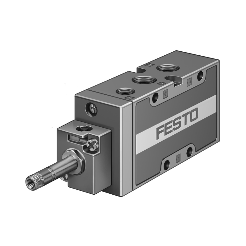 Festo MFH-5-1/4-B 15901 Tiger Classic 5/2 pneumatic solenoid valve front view