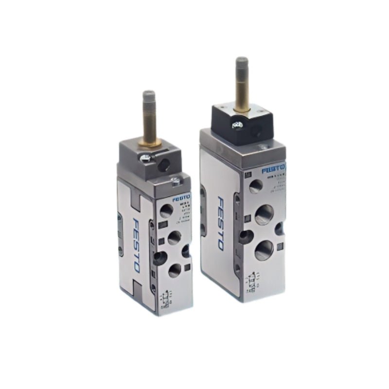 Festo MFH-5/3G-1/8-S-B 30993 5/3 closed solenoid valve front view