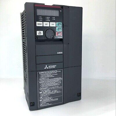 Original New Mitsubishi Electric FR-A840-00126-2-60 FREQROL-A800 3.7kW 400V 3-phase inverter with conformal coating front view