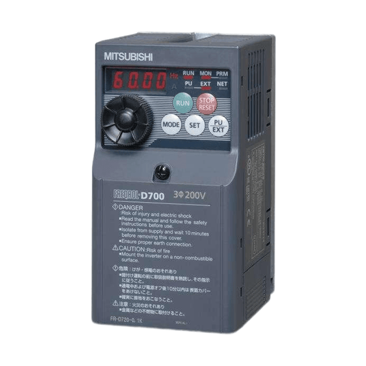 Original New Mitsubishi Electric FR-D720-0.4K FREQROL-D700 0.4kW 3-phase inverter front view