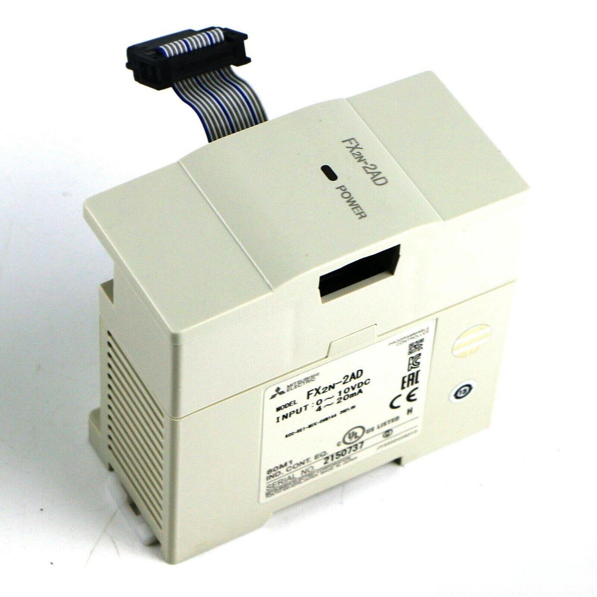 Original New Mitsubishi FX2N-4AD 4-channel analog input module MELSEC-F front view