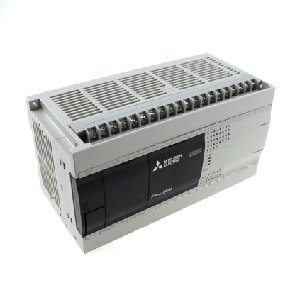 Original New Mitsubishi FX3G-60MR/ES MELSEC-F FX3G PLC CPU unit 36 inputs 24 relay outputs front view