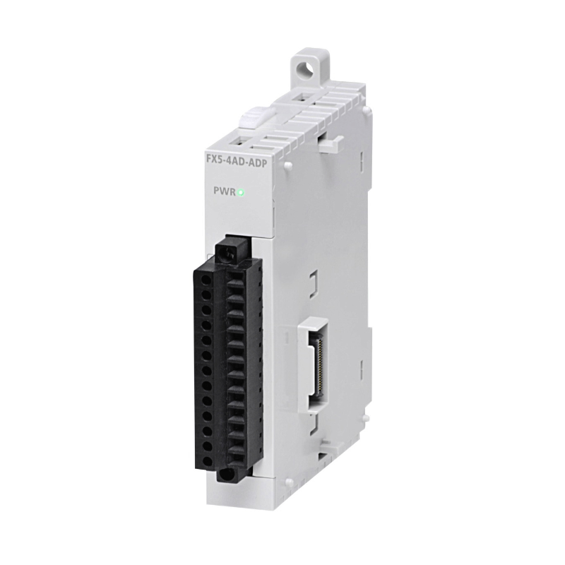 Original New Mitsubishi FX5-4AD-ADP MELSEC iQ-F 4-channel analog input expansion adapter front view