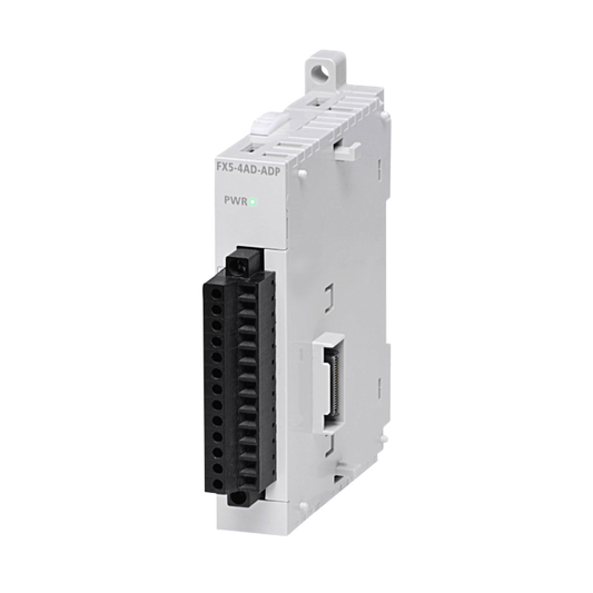 Original New Mitsubishi FX5-4AD-ADP MELSEC iQ-F 4-channel analog input expansion adapter front view