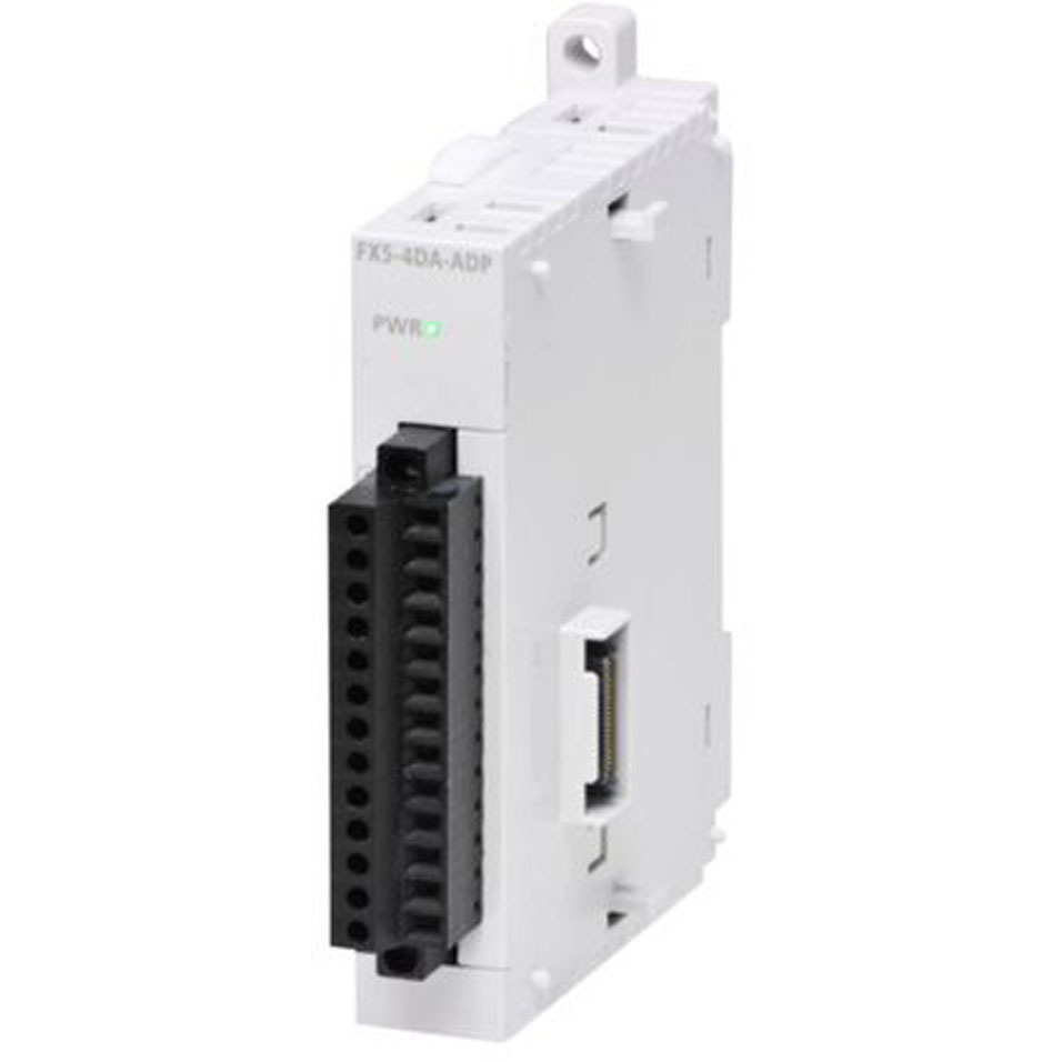 Original New Mitsubishi FX5-4DA-ADP MELSEC iQ-F 4-channel analog output adapter front view