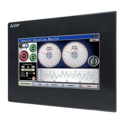 Original New Mitsubishi GS2110-WTBD-N GOT Simple series 10-inch touchscreen HMI front view