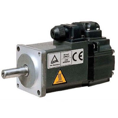 Original New Mitsubishi Electric HF-KP43B MELSERVO-J3 400W AC servo motor with brake 18-bit encoder front view