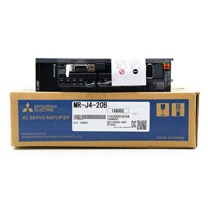 Original New Mitsubishi MR-J4-20B MELSERVO-J4 200W SSCNET III/H servo amplifier front view