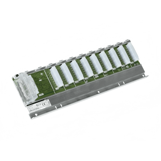 Original New Mitsubishi Q38B MELSEC-Q 8-slot main base unit for power supply and CPU front view