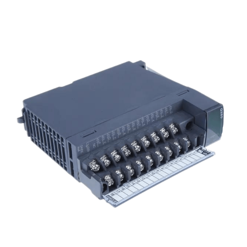 Original New Mitsubishi QX80 MELSEC-Q 16-point digital input module 24V DC source front view