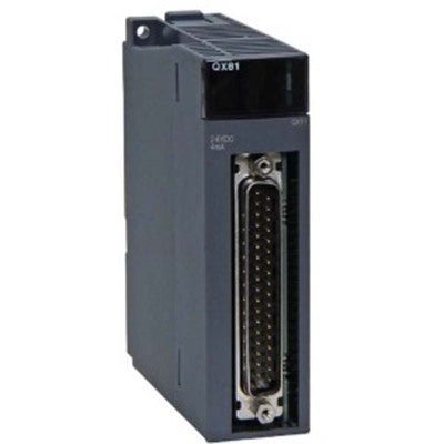 Original New Mitsubishi QX81 MELSEC-Q 32-point digital input module 24V DC source front view