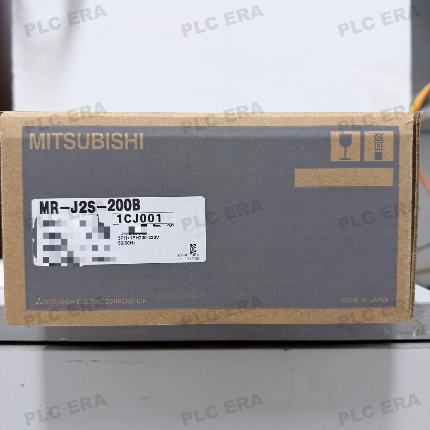 Mitsubishi MR-J2S-200B dimensions drawing 70×168×135 mm