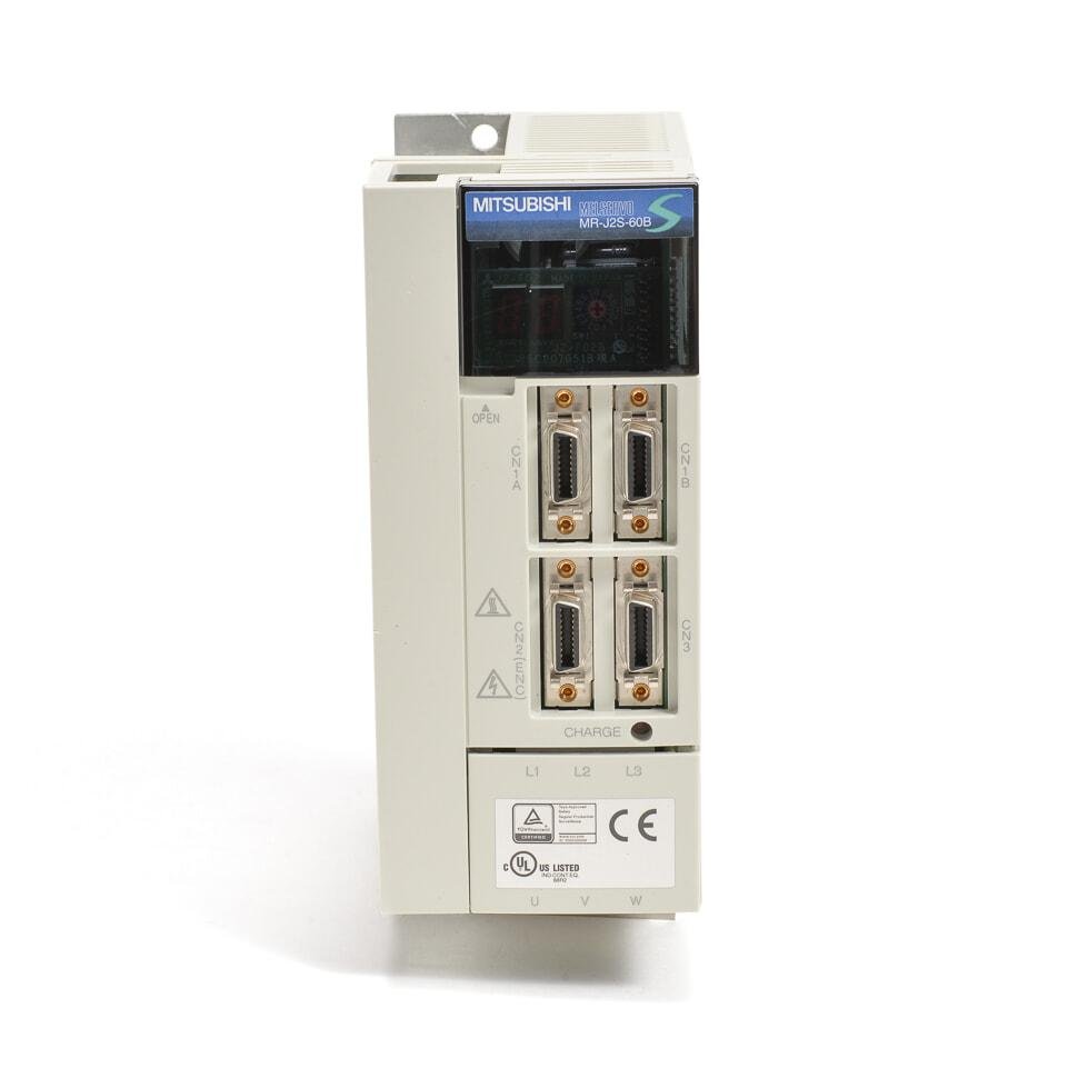 Mitsubishi MR-J2S-60B MELSERVO J2S series 600W SSCNET III/H servo amplifier front view