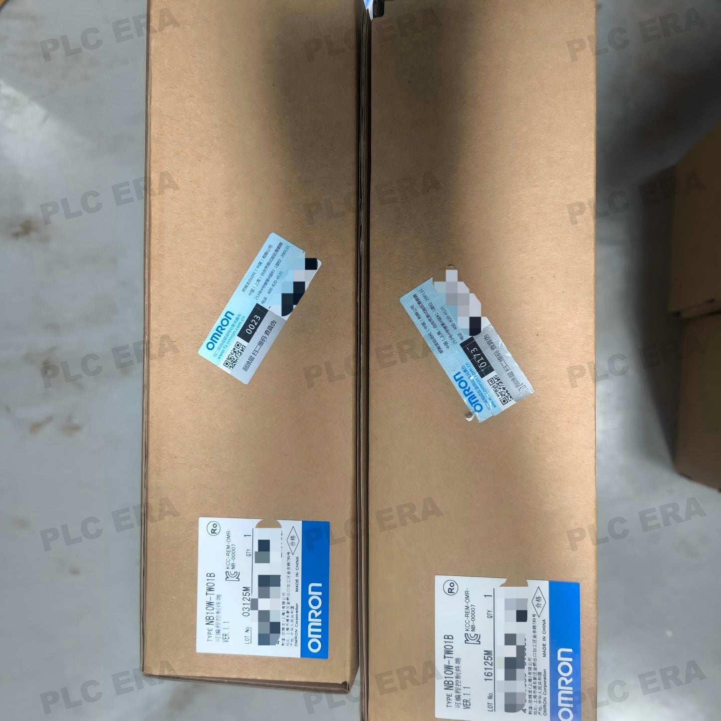 Omron NB10W-TW01B dimensions drawing 208x276x52mm