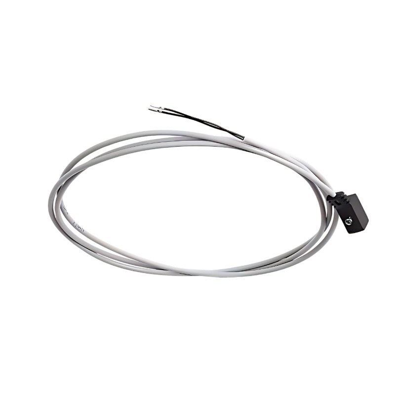 Festo NEBV-Z4WA2L-R-E-5-N-LE2-S1 connecting cable 5m with angled plug socket front view