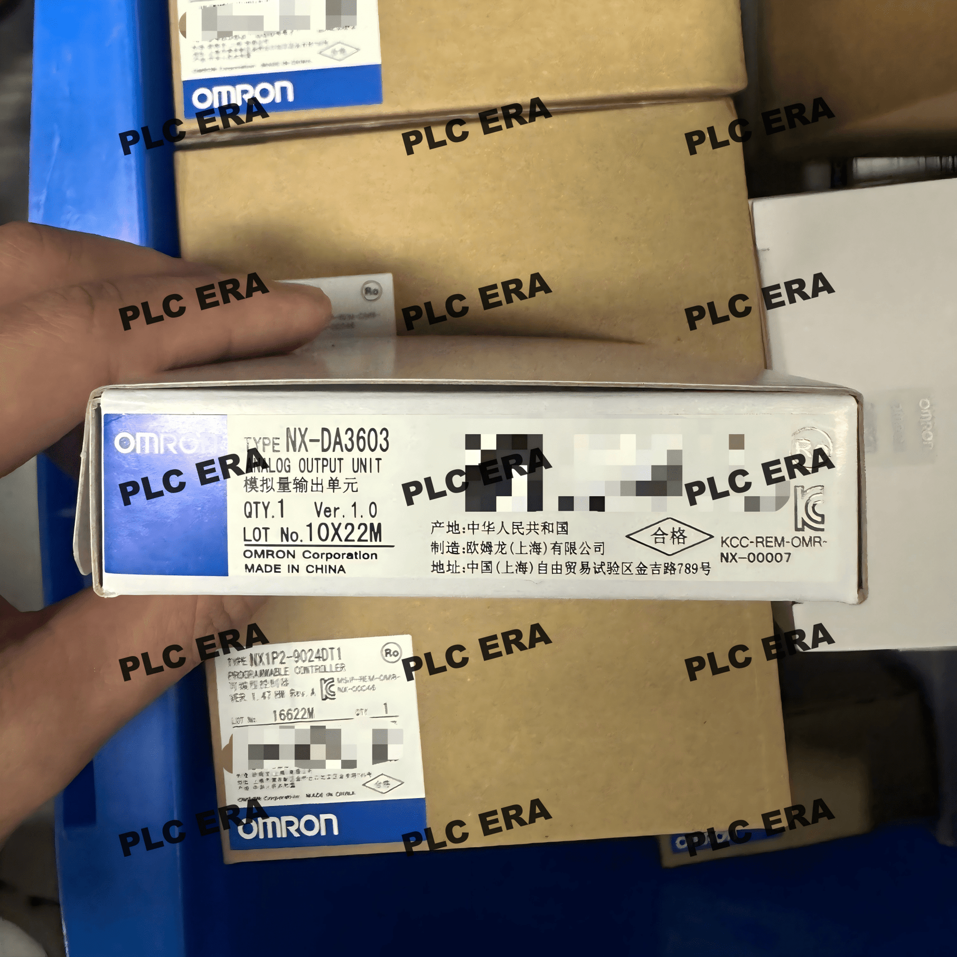 Omron NX-DA3603 dimensions drawing 104.5×12×80.1mm