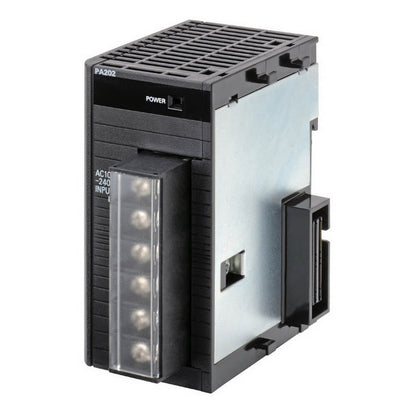 Original New Omron CJ1W-PA202 power supply unit 14W 100-240VAC SYSMAC CJ series front view