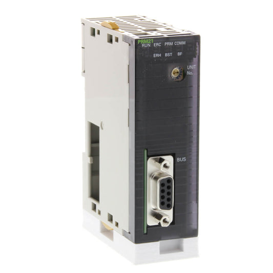 Original New Omron CJ1W-PRM21 PROFIBUS-DP master unit for CJ-series front view
