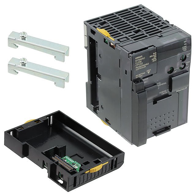 Original New Omron CJ2M-CPU32 SYSMAC CJ2M CPU unit with built-in EtherNet/IP port front view