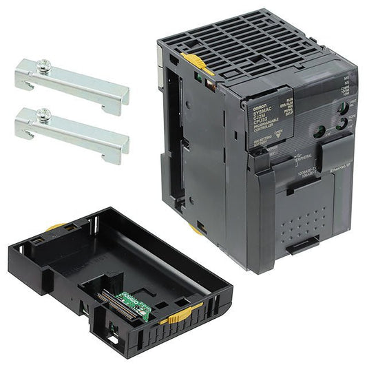 Original New Omron CJ2M-CPU32 SYSMAC CJ2M CPU unit with built-in EtherNet/IP port front view