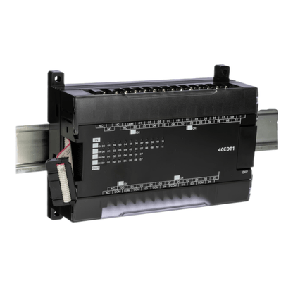 Original New Omron CP1W-40EDT1 40 I/O expansion unit 24 inputs 16 PNP outputs front view