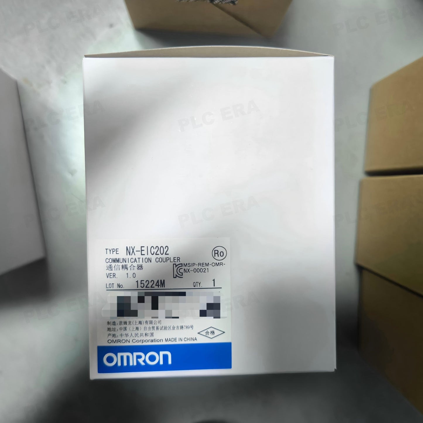 OMRON NX - EIC202 EtherNet/IP Coupler for NX - Series I/O - PLC ERA