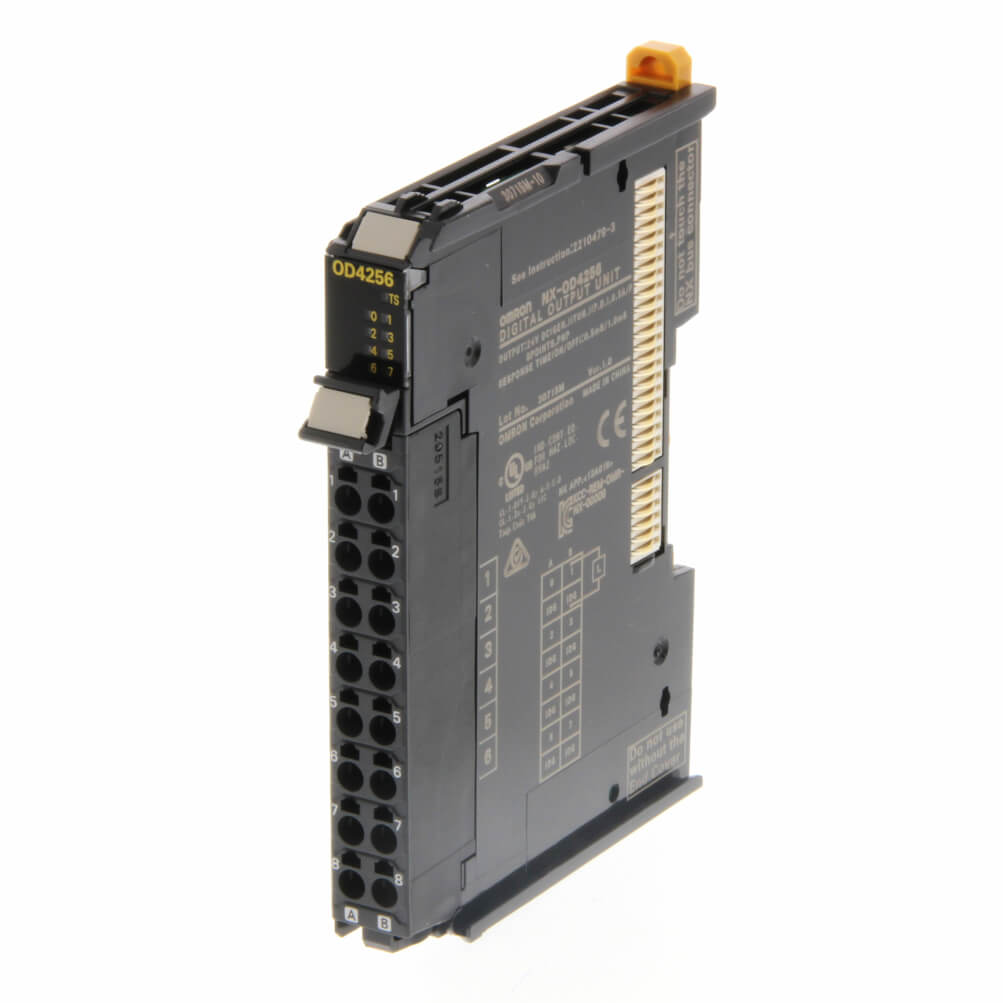 Original New Omron NX-OD4256 8-point PNP digital output module NX series front view