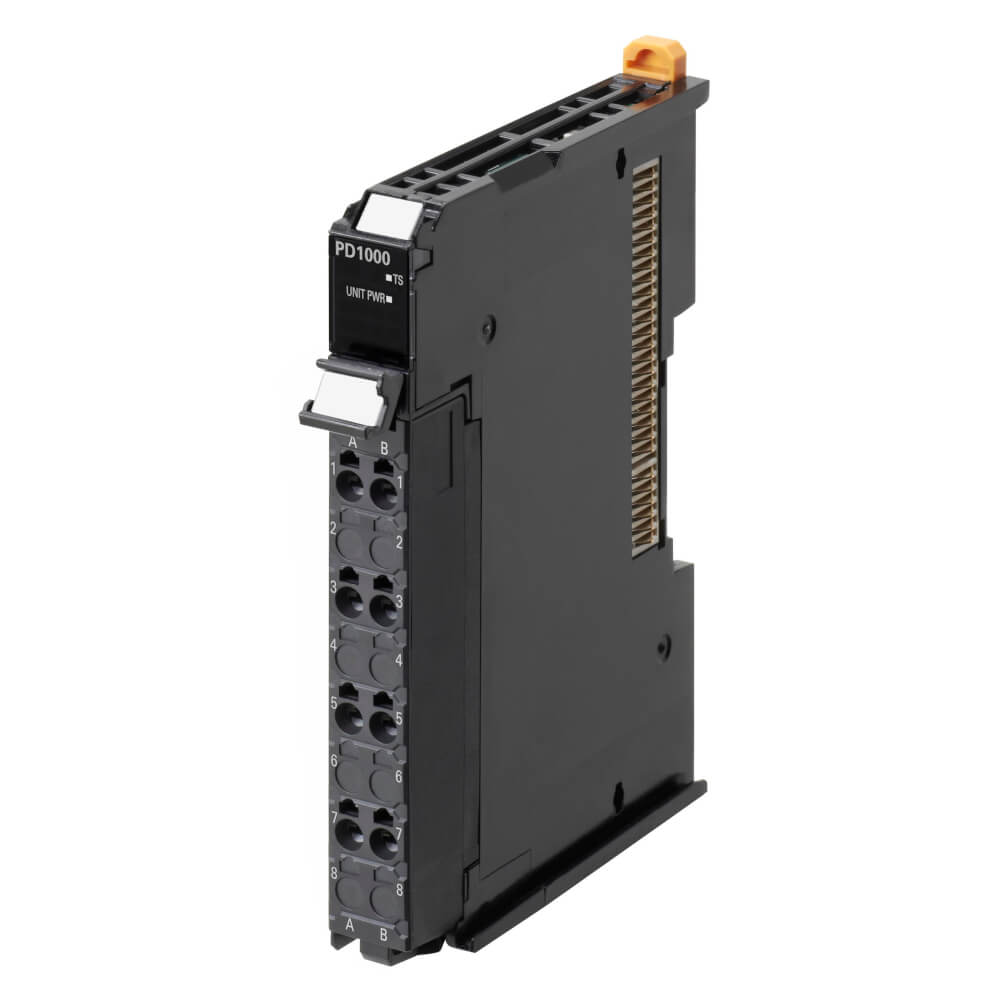 Original New Omron NX-PD1000 Additional NX Unit power supply module NX series front view