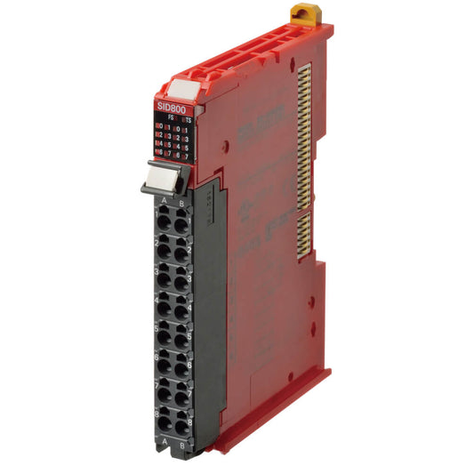Original New Omron NX-SID800 8-point PNP safety input unit NX series front view