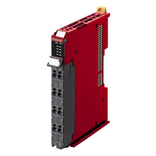 Original New Omron NX-SOD400 4-point PNP safety output unit NX series front view