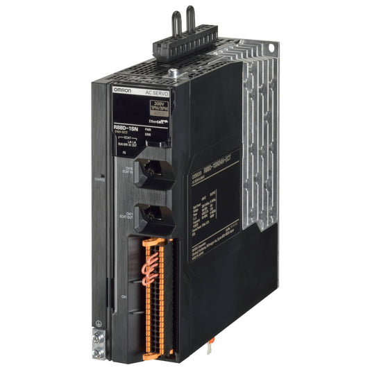 Original New Omron R88D-1SN04H-ECT 1S Series 400W EtherCAT servo drive front view