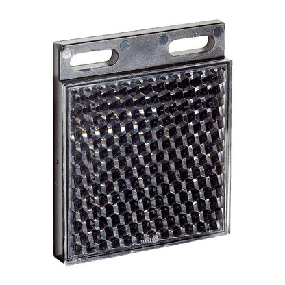 SICK P250 5304812 47x47mm rectangular reflector for retro-reflective photoelectric sensors, front view