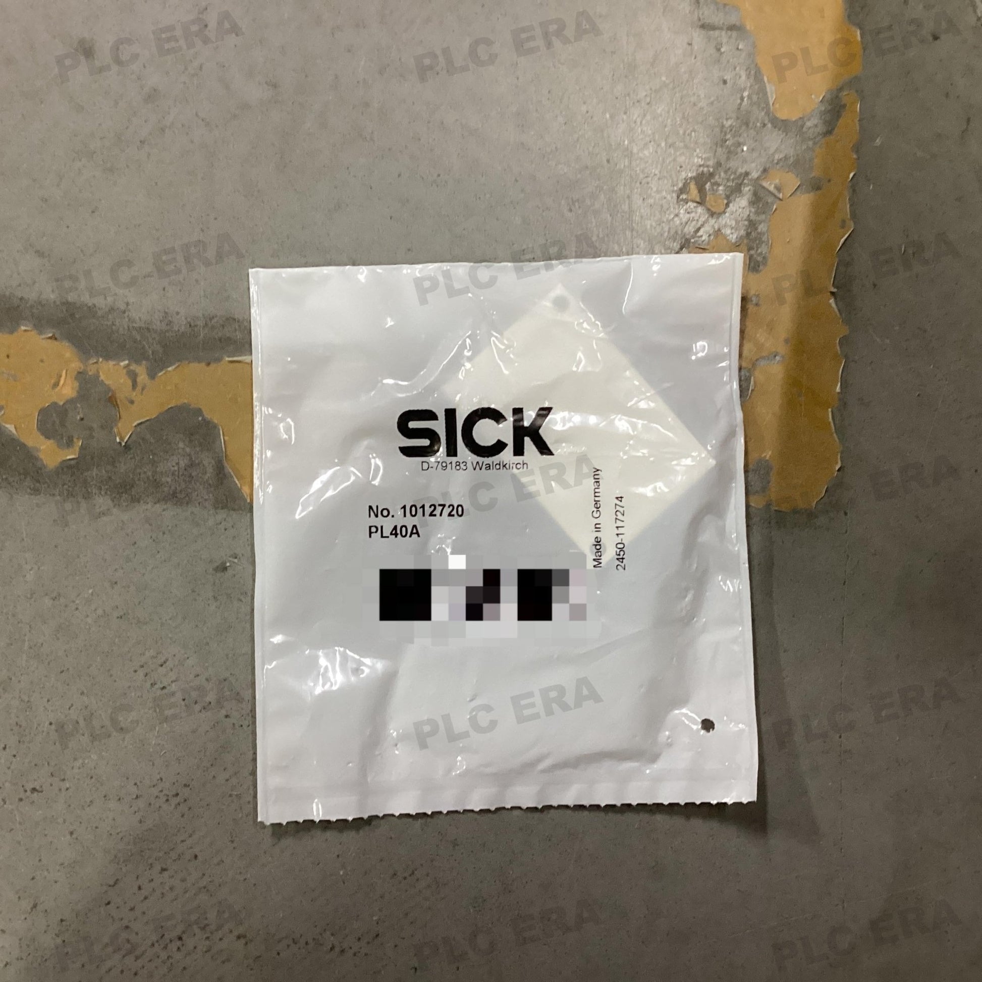 SICK PL40A 1012720 dimensions drawing 40x60x8mm