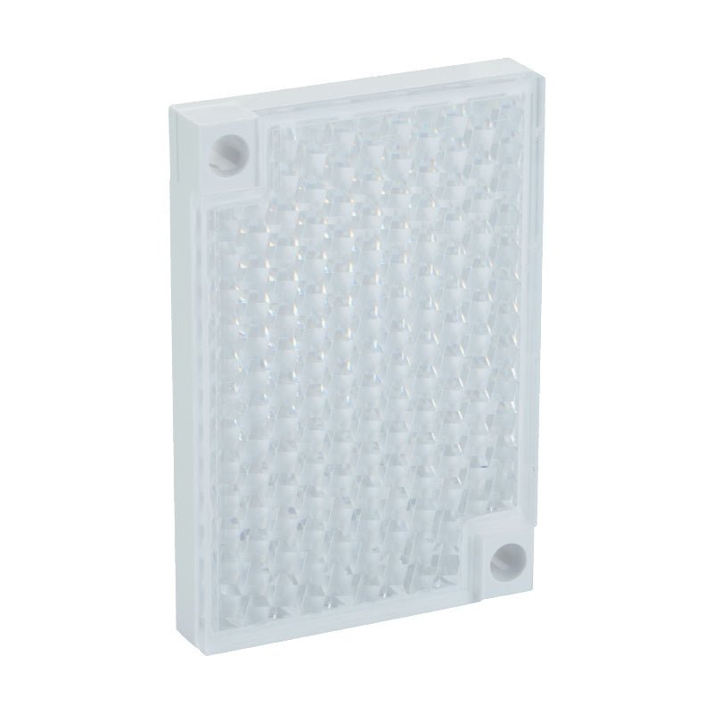SICK PL40A 1012720 rectangular reflector 40x60mm for photoelectric sensors front view
