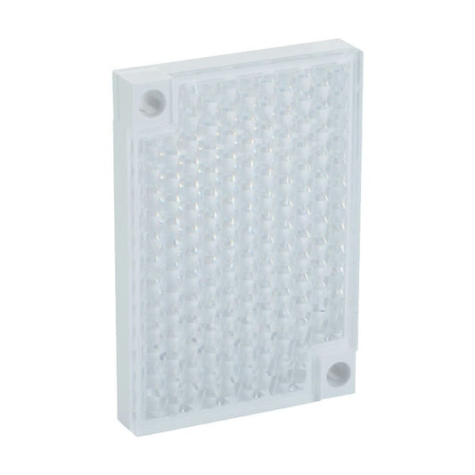 SICK PL40A 1012720 rectangular reflector 40x60mm for photoelectric sensors front view