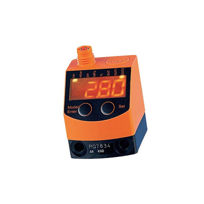 PQ7834 Pressure Sensor for Pneumatics -1…10 bar PNP M12 | IFM - PLC ERA