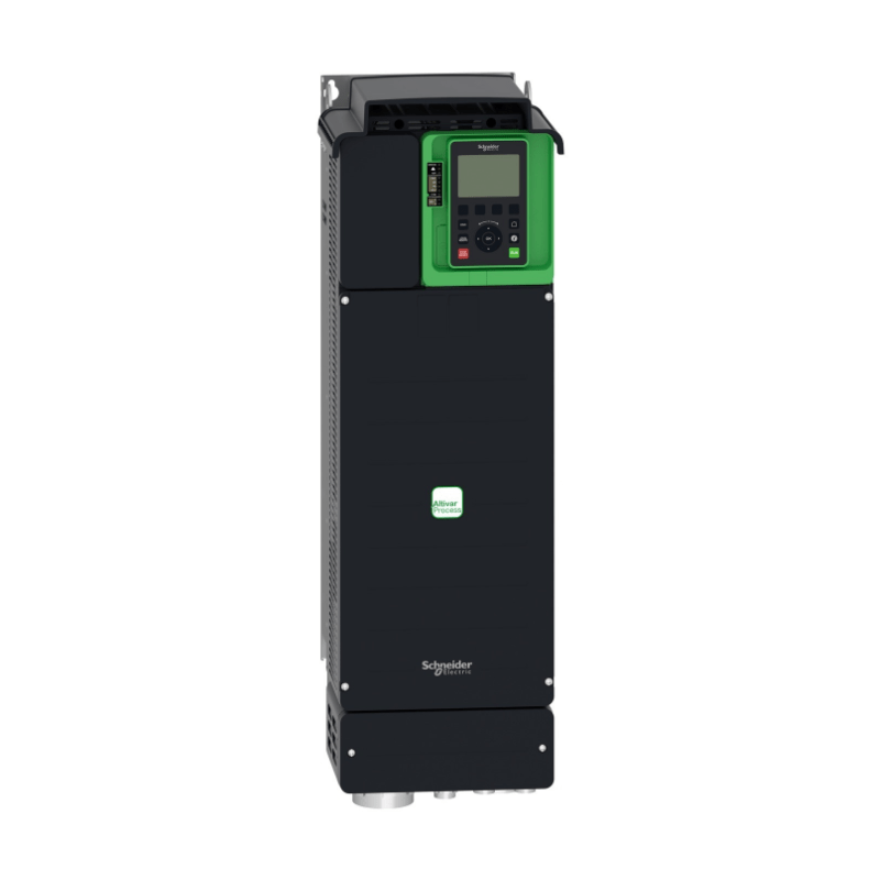 Original New Schneider Electric ATV930D37N4 Altivar Process ATV930 37kW variable speed drive with braking unit IP21 front view