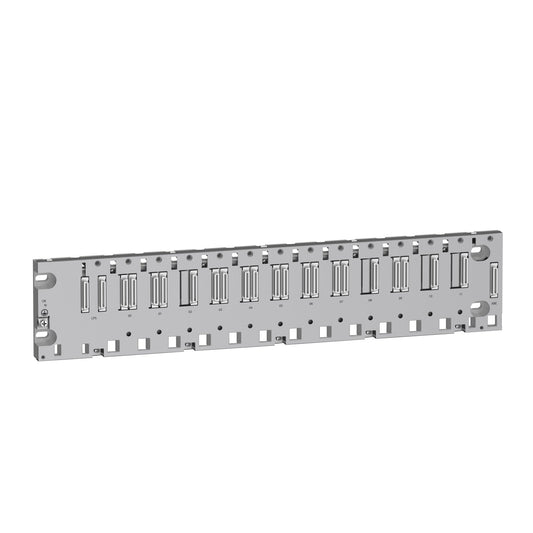 Original New Schneider Electric BMEXBP1200 12‑slot Ethernet backplane Modicon X80 front view