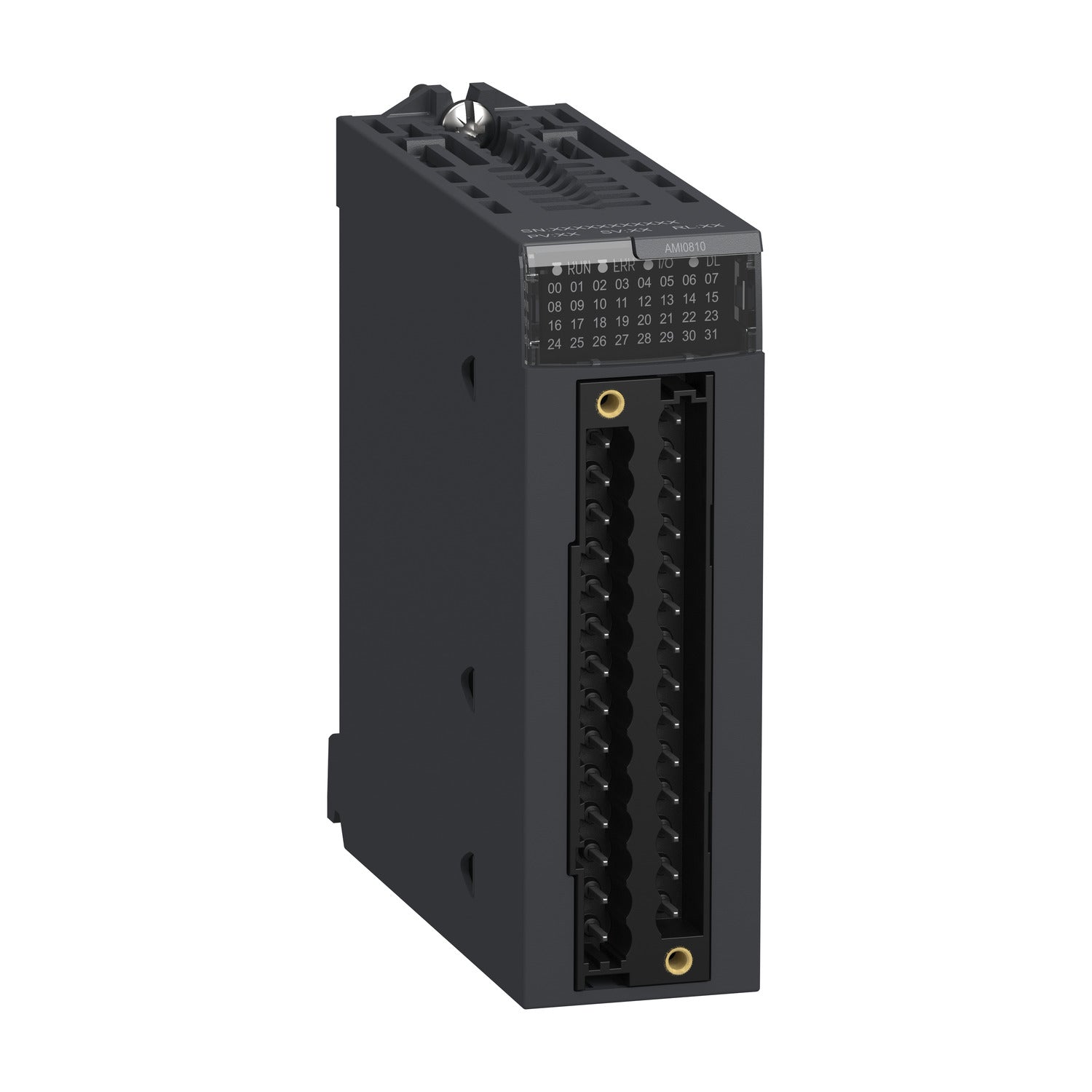 Original New Schneider Electric BMXAMI0810 8-channel analog isolated high level input module Modicon X80 front view