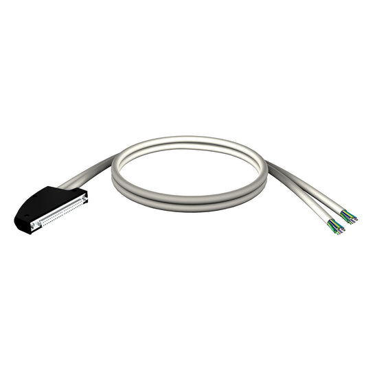 Original New Schneider Electric BMXFCW303 40‑way preformed cord set 3m flying leads front view