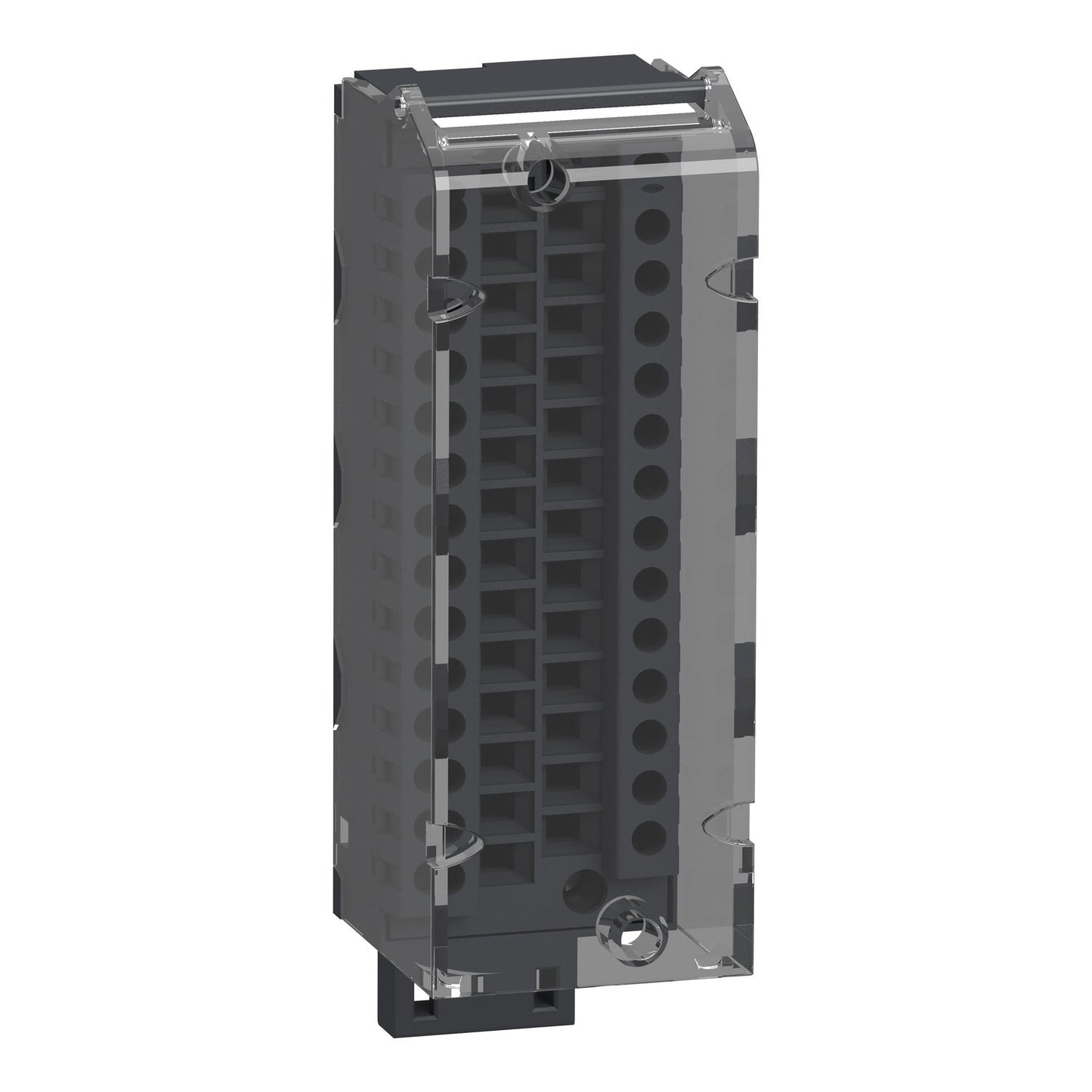 Original New Schneider Electric BMXFTB2800 28-pin removable cage clamp terminal block Modicon X80 front view