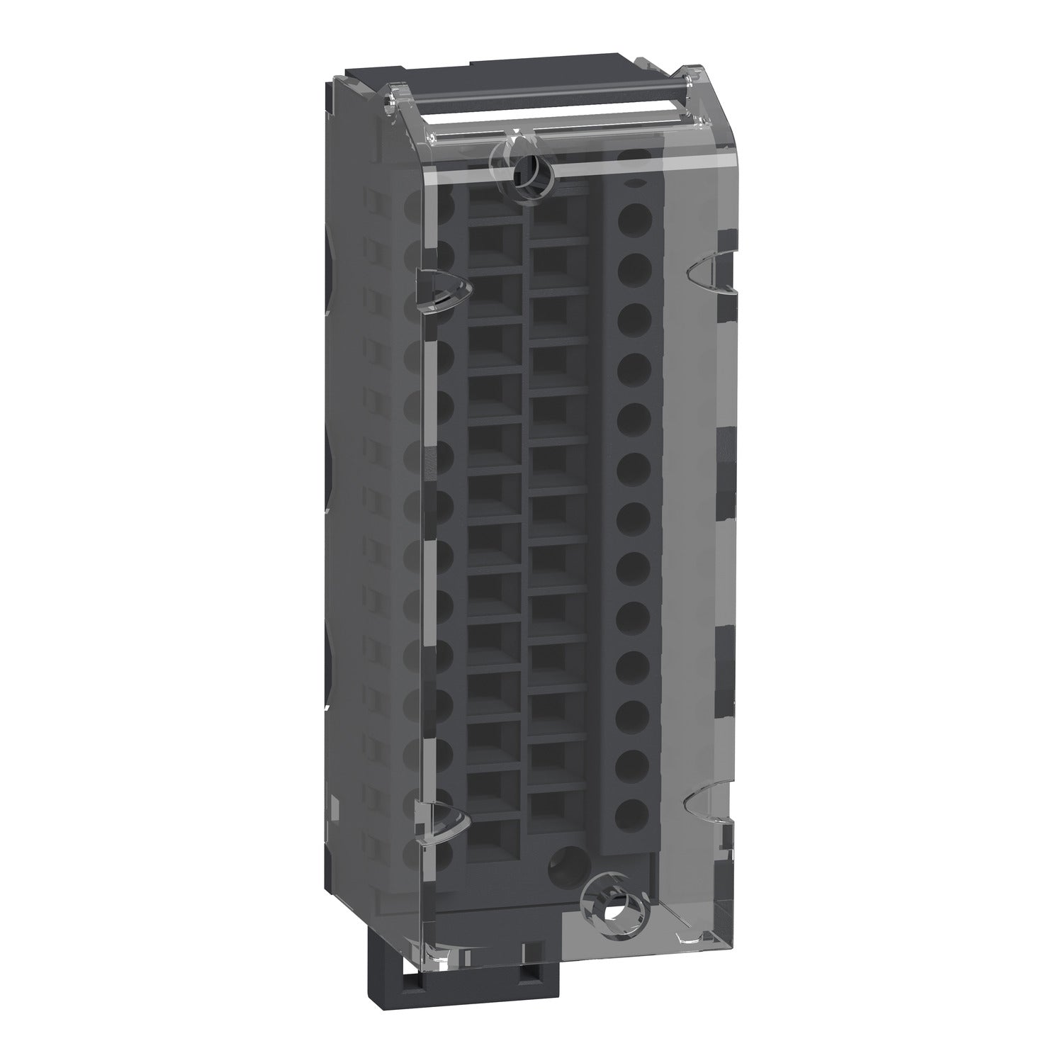 Original New Schneider Electric BMXFTB2800 28-pin removable cage clamp terminal block Modicon X80 front view