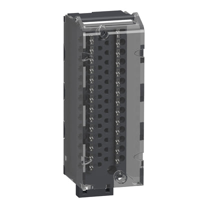 Original New Schneider Electric BMXFTB2820 Modicon X80 28-pin removable spring terminal block front view