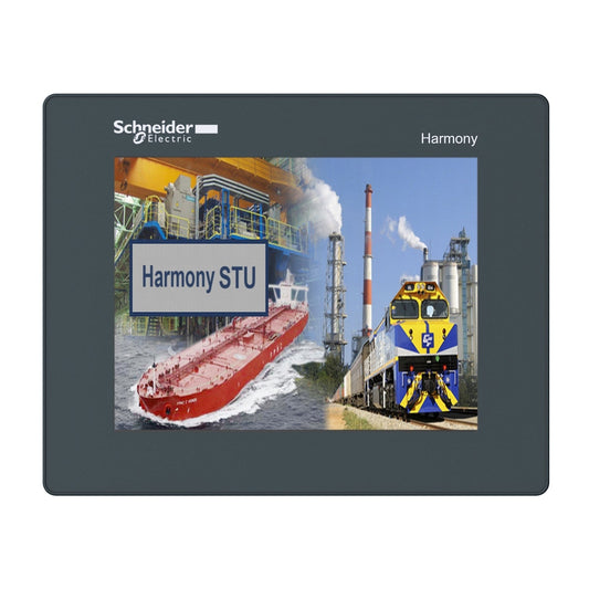 Original New Schneider Electric HMISTU855 5.7-inch colour touch panel HMI Harmony STO & STU front view