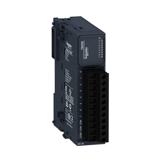 Original New Schneider Electric TM3DI8 Modicon TM3 8-channel digital input module front view