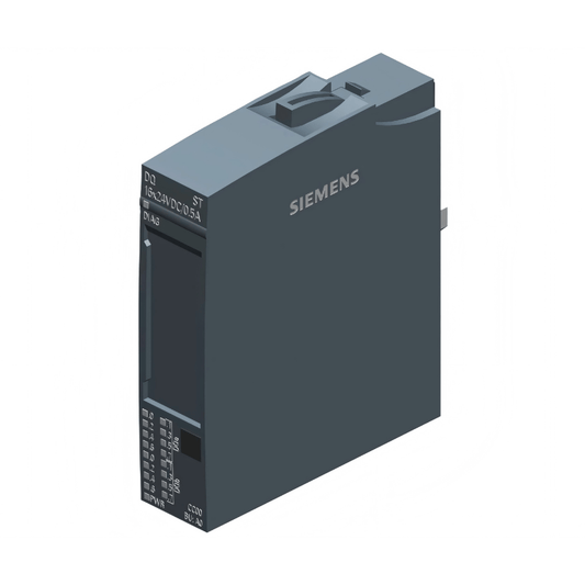Original New Siemens 6ES7132-6BH01-0BA0 ET 200SP 16-channel digital output module front view