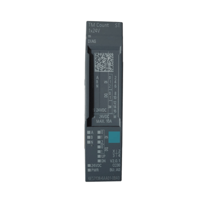 Original New Siemens 6ES7138-6AA01-0BA0 ET 200SP TM Count 1x24V counter module front view